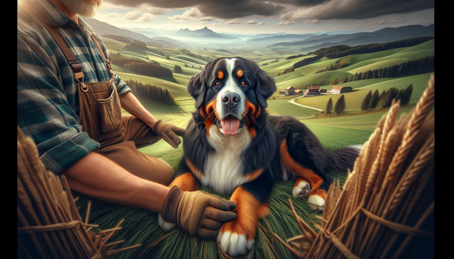 The Origins of Bernese Mountain Dogs
