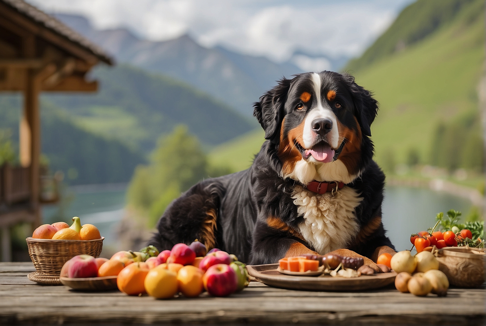 The Top Food Choices for Your Senior Bernese Mountain Dog