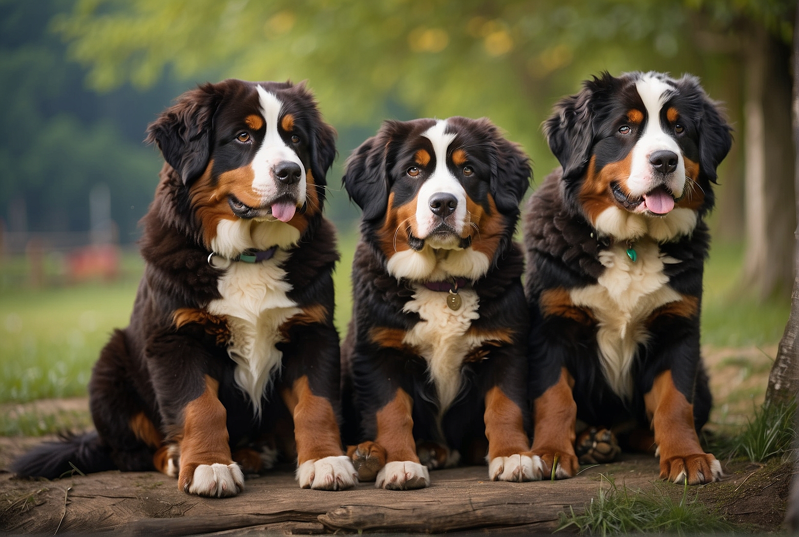 How many different types of Bernese Mountain Dogs are there?