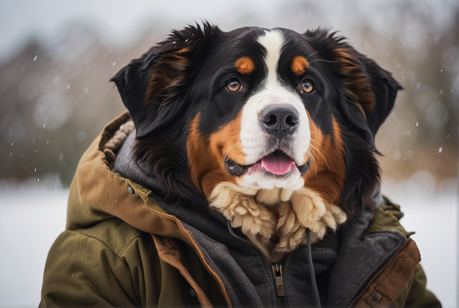 Top Winter Coats for Bernese Mountain Dogs