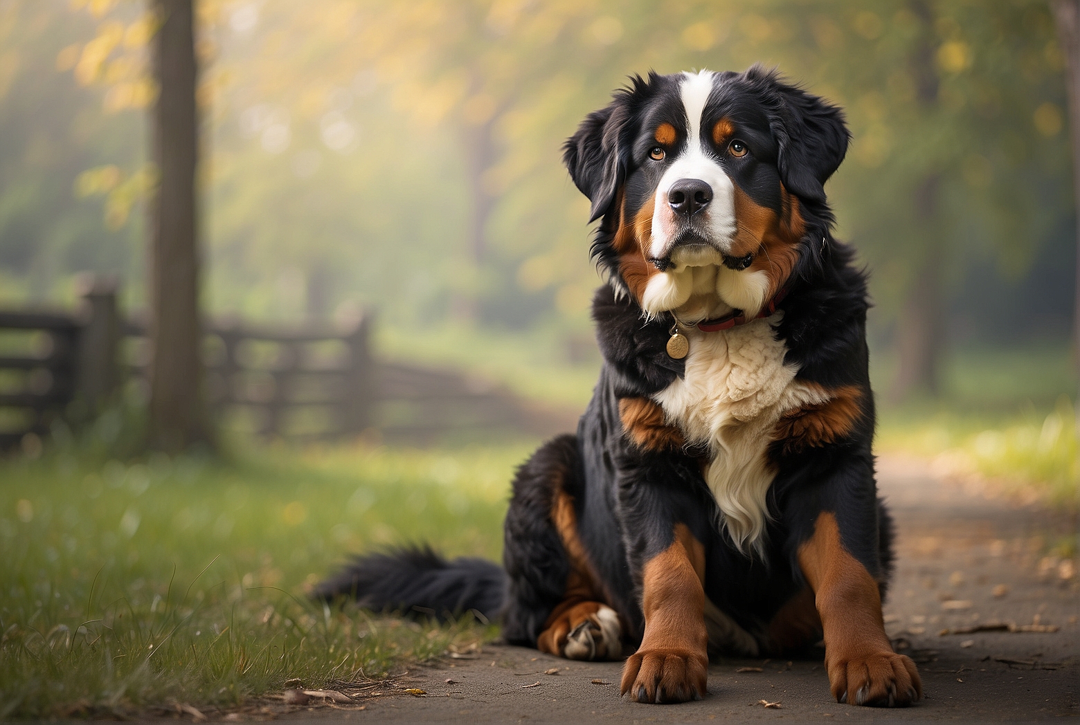 Can You Train a Bernese Mountain Dog to Be a Guard Dog?
