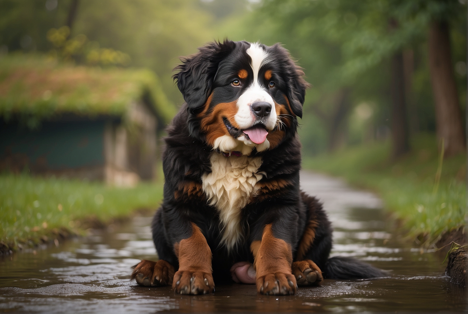 Possible Reasons Why Your Bernese Mountain Dog is Not Growing